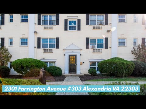 2301 Farrington Avenue, Alexandria, VA home video tour