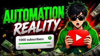 YOUTUBE AUTOMATION REALITY| FIRST WATCH (Before Starting)