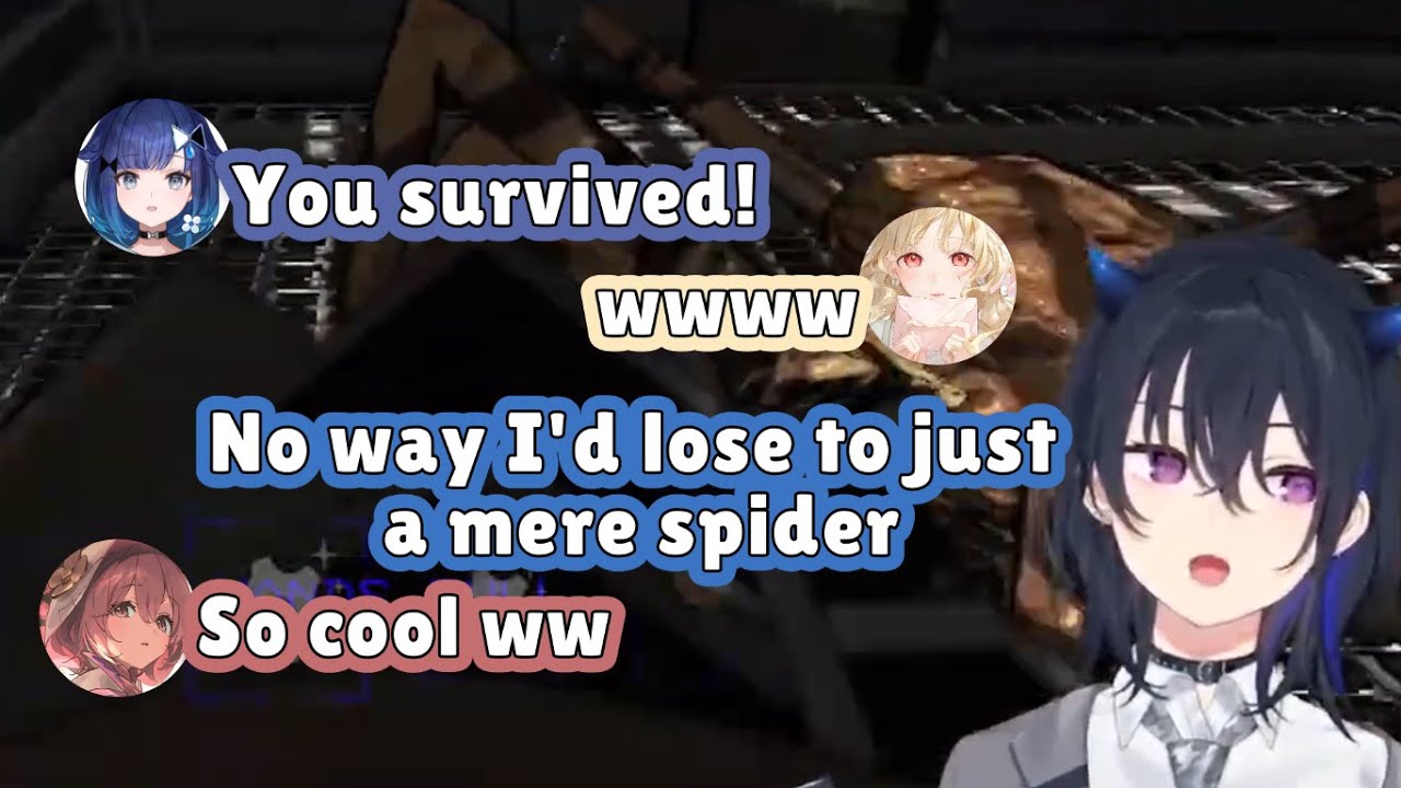 Uruha Acting Tough After Screaming Loudly [ICHINOSE URUHA/VSPO]