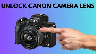 How to Unlock A Canon EOS Camera