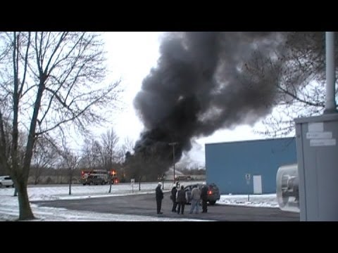 Fire at Wilberts Pick & Pull Whole Building lost 11/26/13