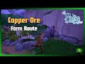 Palia copper ore farm route guide