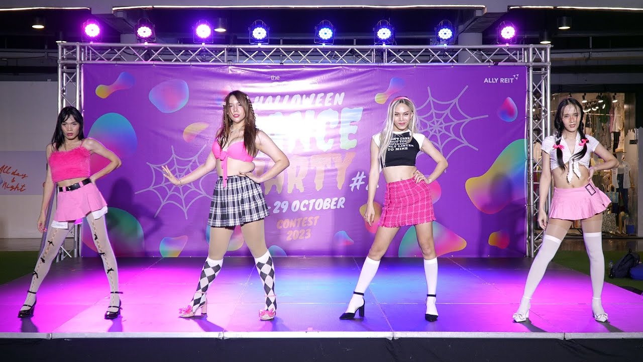 231028 Aebah cover aespa - Spicy @ The Scene Halloween Dance Party #2