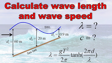 Calculate Wave Length and Wave Speed: Deep vs Shallow vs Intermediate waves
