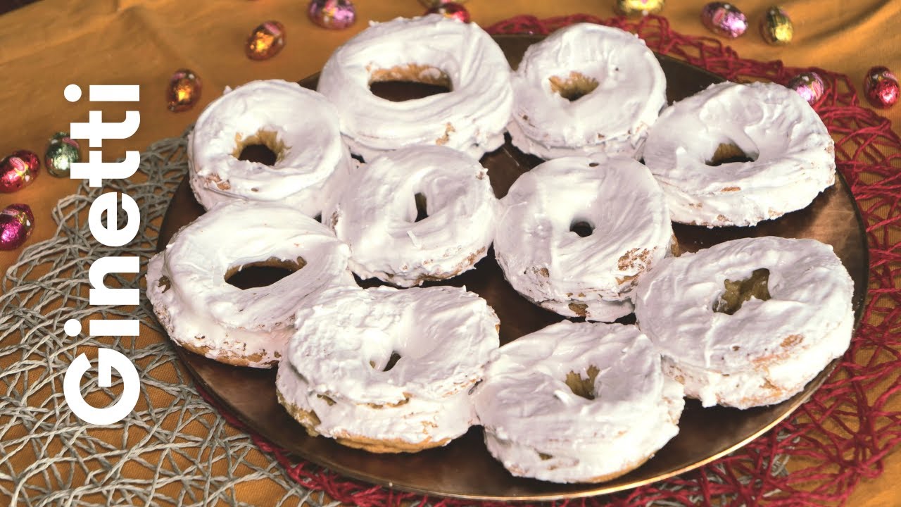 GINETTI PASQUALI CALABRESI | CIAMBELLE DOLCI | RICETTA FACILE E VELOCE
