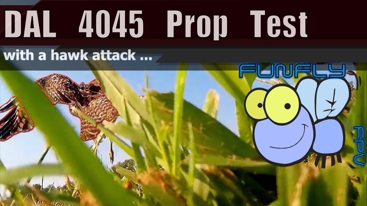 DAL 4045 Prop Test (with hawk attack)