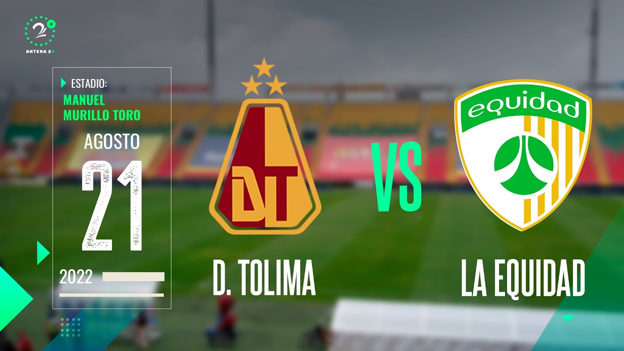 Deportes Tolima Vs. La Equidad | EN VIVO - YouTube