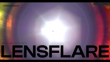 [ THREEJS ] React Three Fiber Lens Flare Free Component