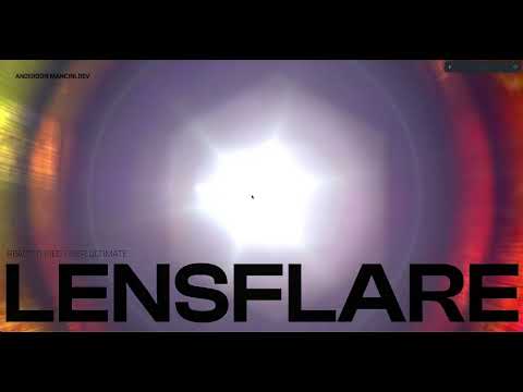 React Three Fiber Lens Flare Free Component - video thumbnail