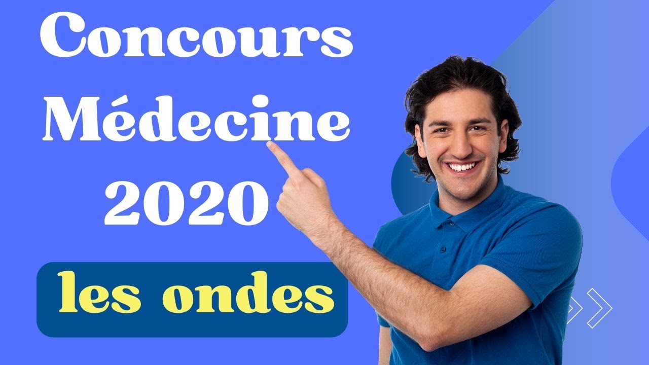 📘Correction Examen Médecine Pharmacie 2020 – Physique : Onde à la Surface de l’Eau