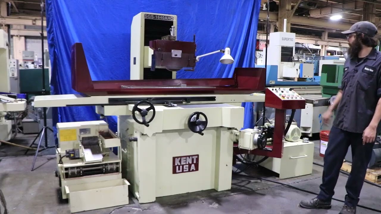 FOR SALE - Kent SGS 1640AHD Hydraulic Surface Grinder