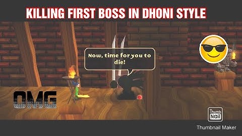 Swordigo(Part-2) |Fighting the first boss for first shard of Mageblade⚔️.|