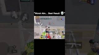 “Worst aim… best result 💀” #bgmi