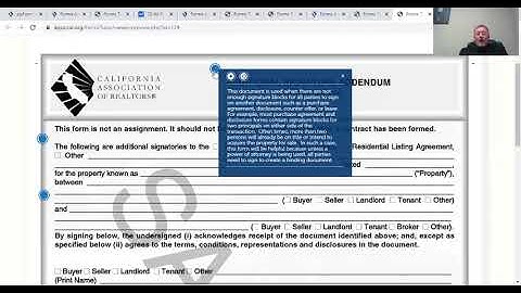 Additional Signature Addendum- (ASA)