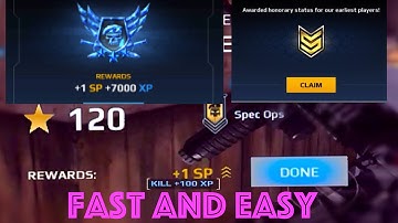 How to get XP and League Points fast and easy!! Modern Combat 5