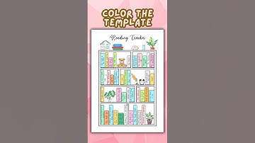 Reading Log Template | Print, Color & Track the Books You Have Read with STYLE