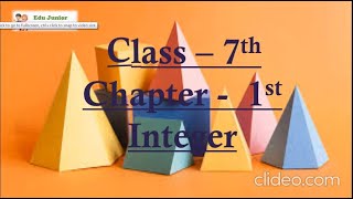 Class 7th Maths Chapter 1st Integers Exercise 1.4 Question 5, 6 and 7