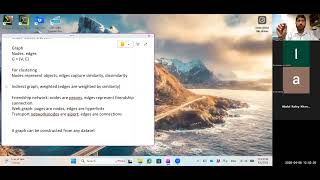 CS 432 - Lecture 22, Graph-based Clustering, Chinese Whispers Clustering Algorithm