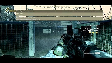 COD MW2 SPECIAL OPS GAMEPLAY USING PC CHEAT CODES P1