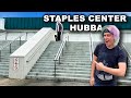 Skating the staples center hubba in 2023  spot history ep 4