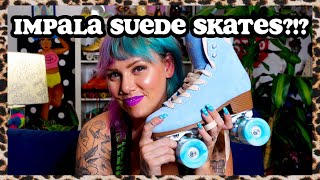 IMPALA SUEDE ROLLER SKATES?!?! Unboxing and First Impressions of the Impala Samira Roller Skate