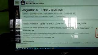 Cara Mengumpulkan Tugas Guru Pendamping Khusus GPK di BIMTEK GPK SIMPKB -Bentuk Layanan ABK