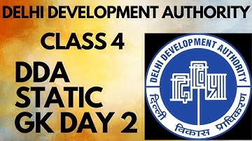 DDA Classes 2023 | DDA GK/ GS Class  | Practice Set 2#sscgk #dda #staticgk #gk