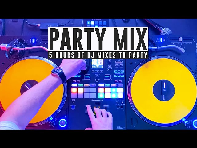 5 HOURS OF PARTY MIX NON STOP ! class=