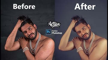 Advance Photo Editing Skin Retouching in Photoshop 2 step easy method SAADBBCSTUDIO
