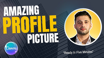 How to Create a Professional Profile Picture for Social Media & Upwork 🖼️ | Canva Tutorial