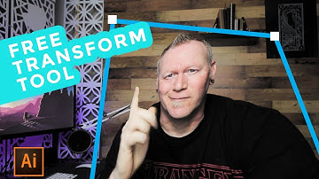 Scale, Shear & Distort Objects Using The Free Transform Tool In Adobe Illustrator