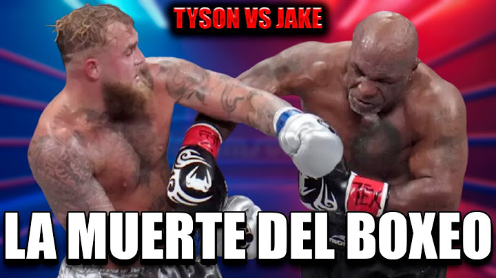 LA VERDAD DE LA PELEA DE MIKE TYSON VS JAKE PAUL | ¿Fue una pelea arreglada?