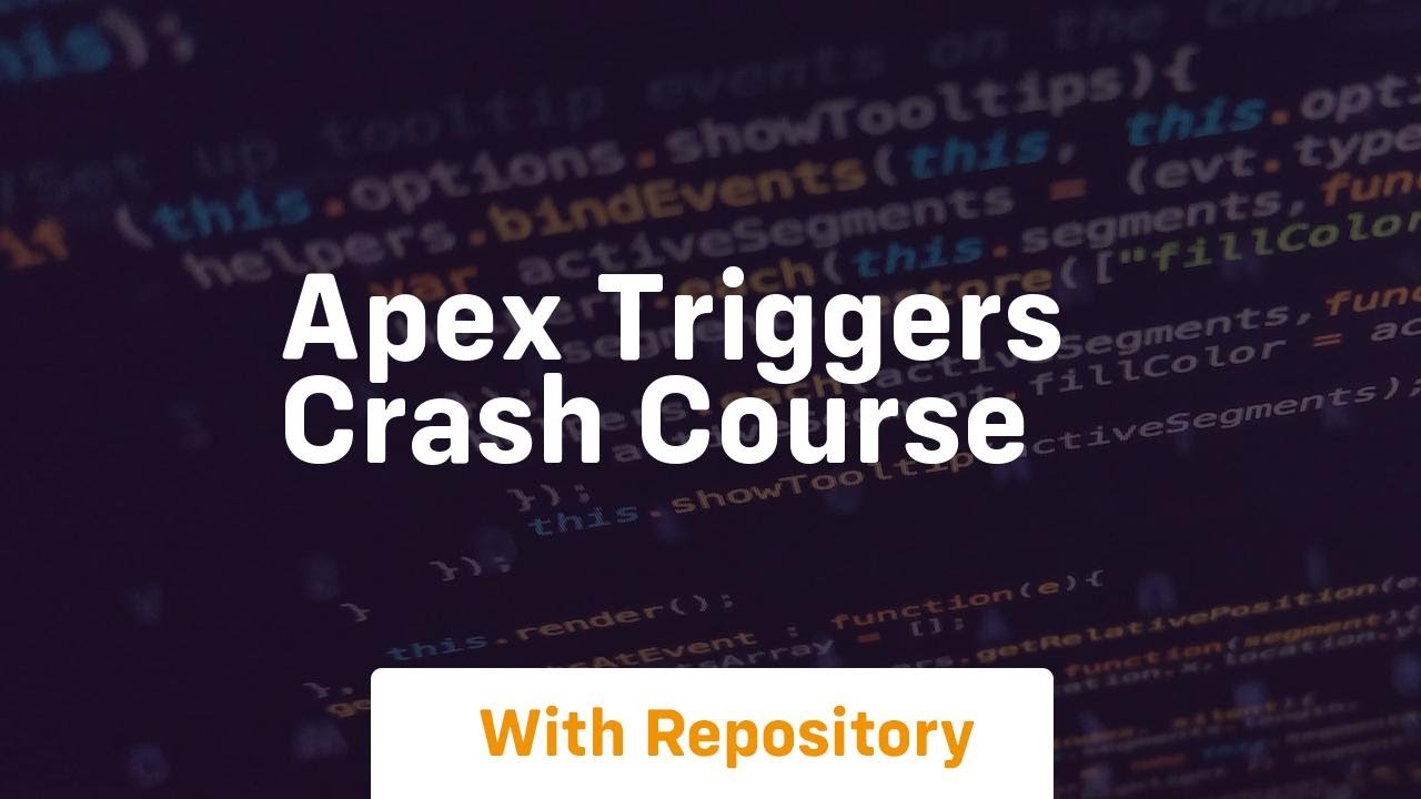 apex triggers crash course - YouTube