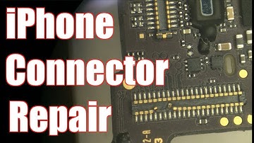 iPhone fpc connector repair - digitizer, lcd and other