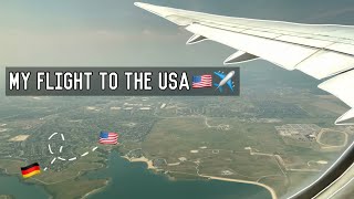 my flight to the usa ✈️ || exchange year 2021/22 🇺🇸