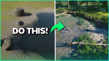 These EASY Steps help YOU create super Realistic Waterfronts in Planet Zoo