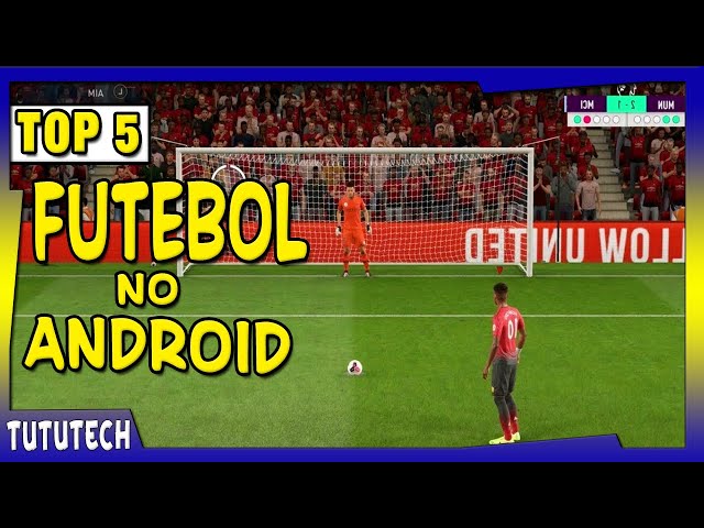 Top 5 jogos de futebol para Android