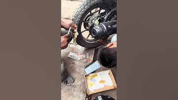 TVS RONIN TYRE HUGGER INSTALLTION I TVS RONIN MODIFIED | CUSTOM RONIN