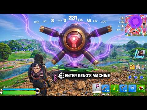 I GLITCHED INSIDE Geno's Machine in Fortnite!