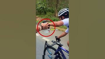Bí mật chai nước dính của các tay đua xe đạp🚴😲
