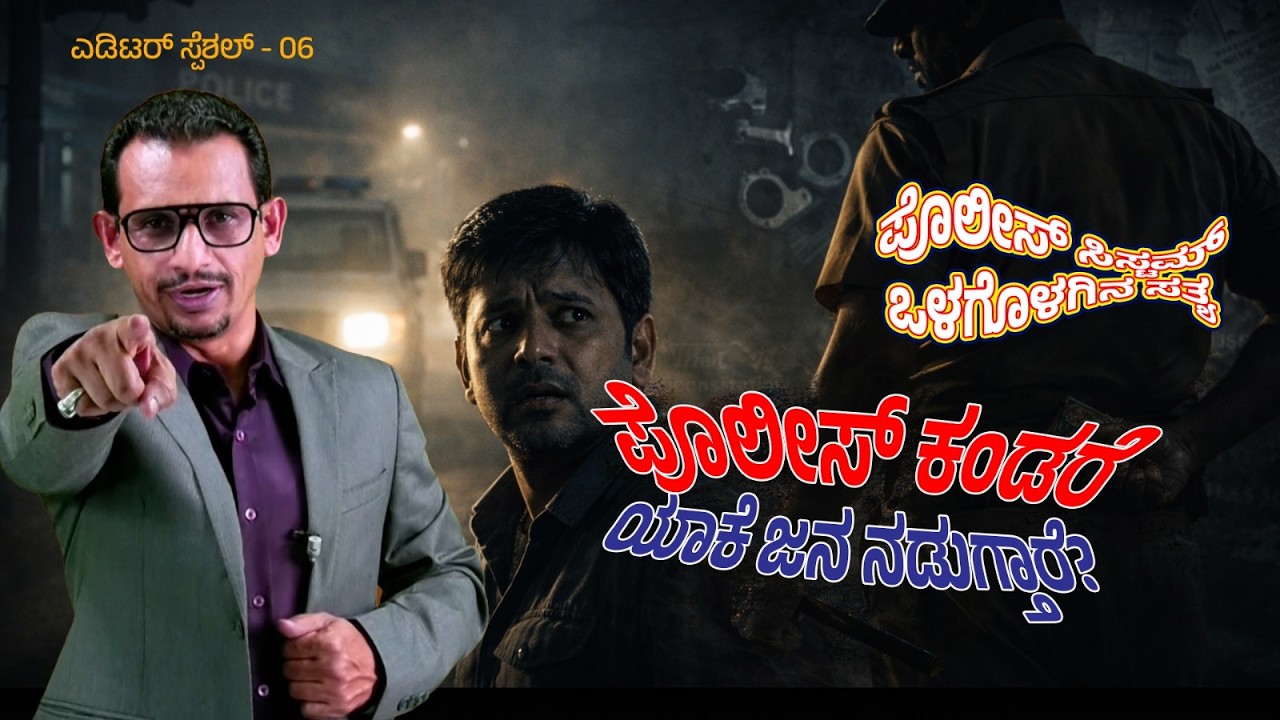 ಖಾಕಿ ಹಾಕಿ ಬಾಕಿ ಡ್ಯೂಟಿ ಮಾಡ್ತಿರೋ ಪೊಲೀಸರು? | Editor Special