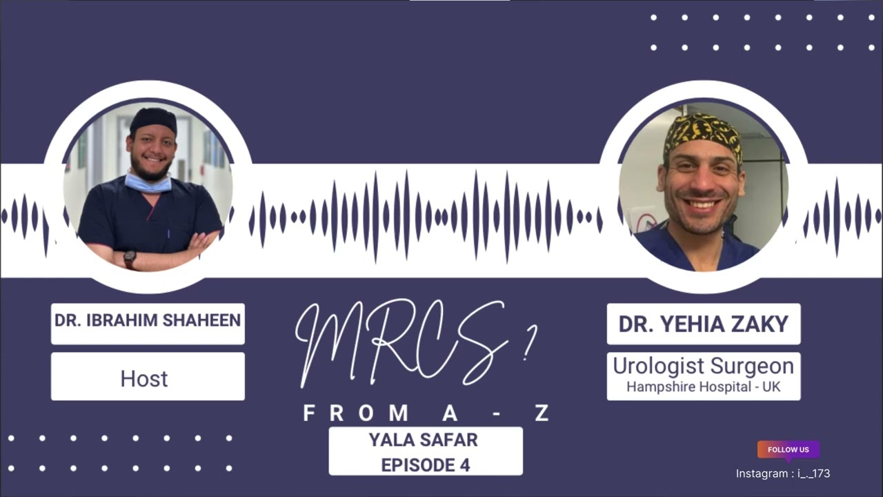 #4 How to be a surgeon in the UK ? With Dr. Yehia Zaky - Urologist Surgeon at Hampshire Hospital