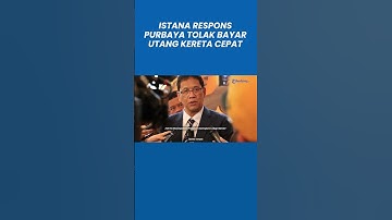 Istana Respons Purbaya Tolak Bayar Utang Kereta Cepat Pakai APBN