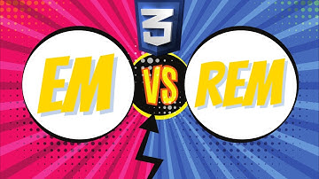 ▶ Unidades de MEDIDA EM y REM ◀ QUÉ Son y CÓMO se USAN 🔵 CURSO de CSS Básico desde cero 2021 #43