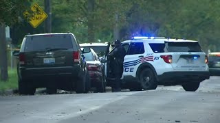 Man killed, woman injured in shooting and crash on Detroit's east side