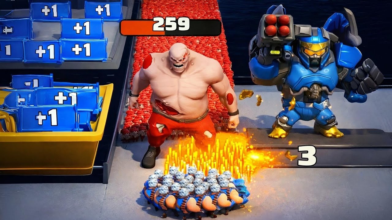 Top War Ads Review 🔥: Troop Merge Chaos Goes Unlimited! 🤯💥 | Sunny Gamer
