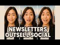 Newsletters outsell social: Eunice Tan on building kawara.ai