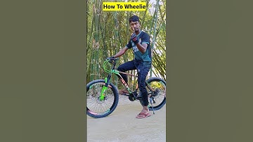 Learn & Subscribe 🙏 #shorts #howtowheelie #wheelie #cycle #stunt #cyclewheelie #mtb #short #wheeling