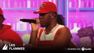 Franglish performe un medley en live (My Salsa, Bolingo, Trop Parler, Position) | LES FLAMMES 2024 Resimi