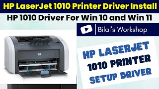How to Install HP LaserJet 1010 Printer Driver in Windows 11 and Windows 10? Ask Bilal